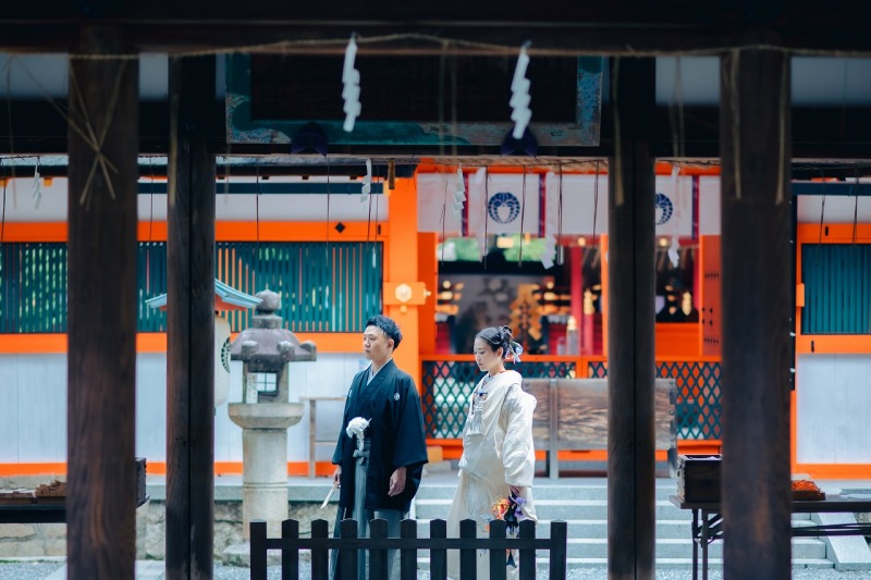 吉田神社でかっこよく