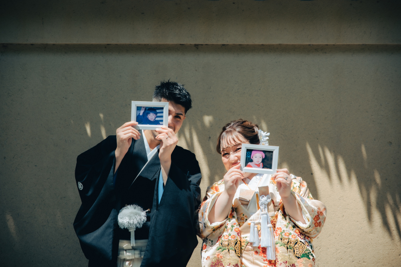 子供のころのお写真を一緒に