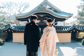 和装ロケーション撮影【金戒光明寺】