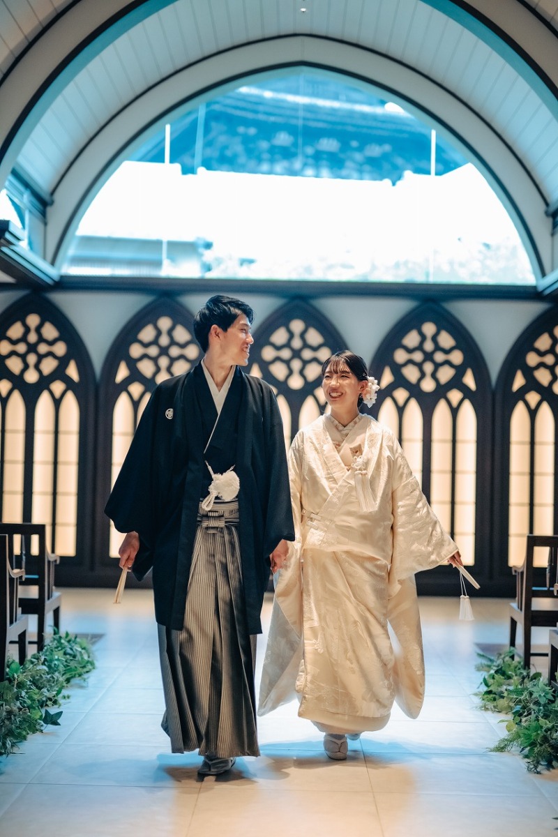 こだわりのチャペルで