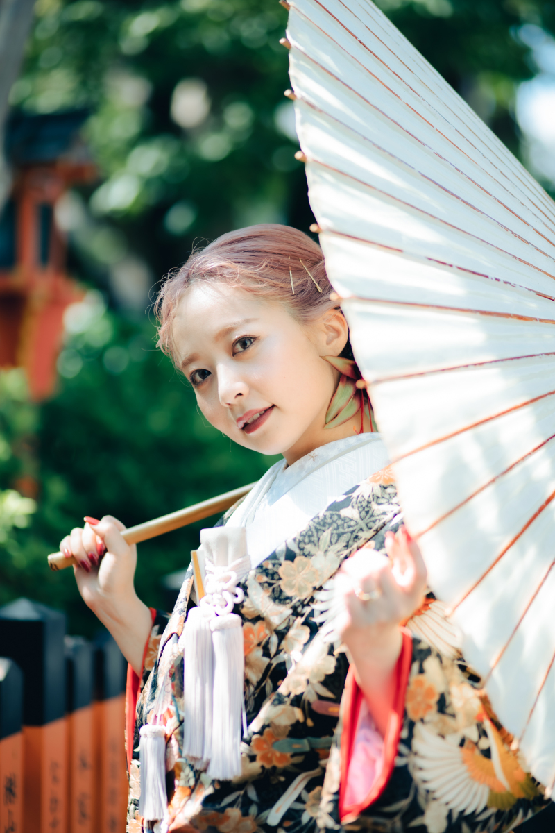 番傘　ソロショット