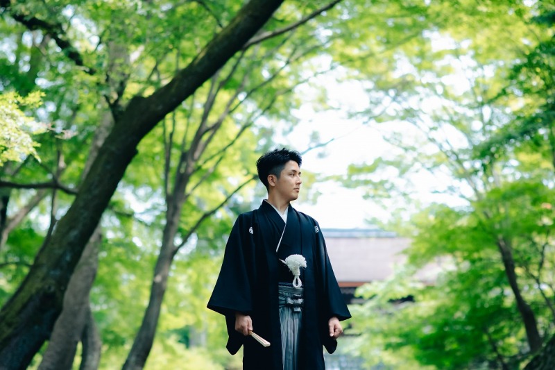 新郎様ソロショット