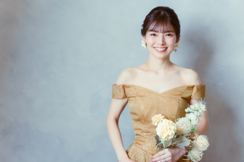 新婦様のソロショット