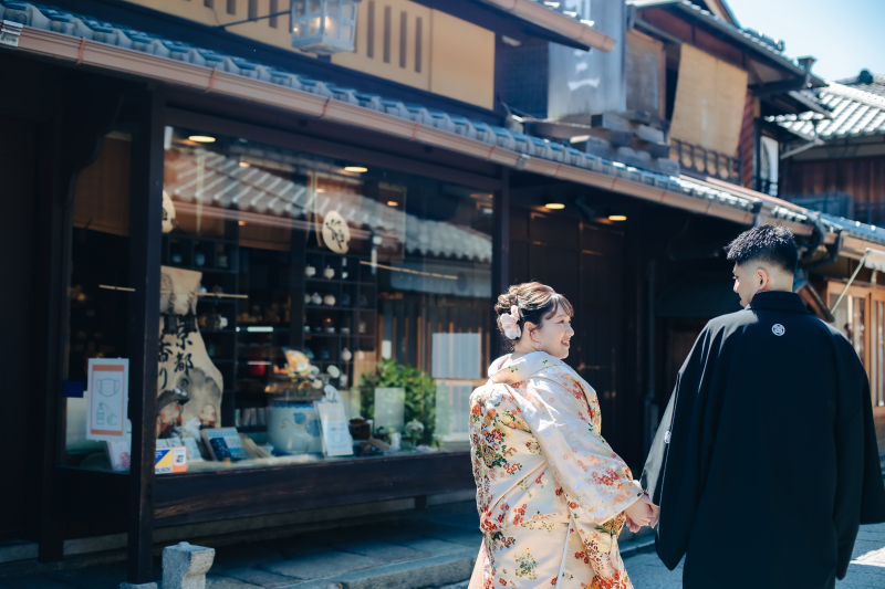 東山の街並みを巡りながら