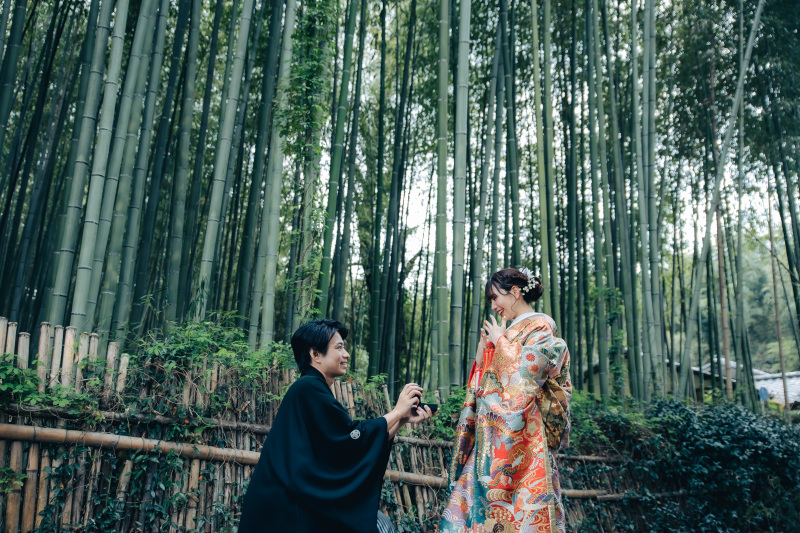 定番だけど素敵なプロポーズフォト