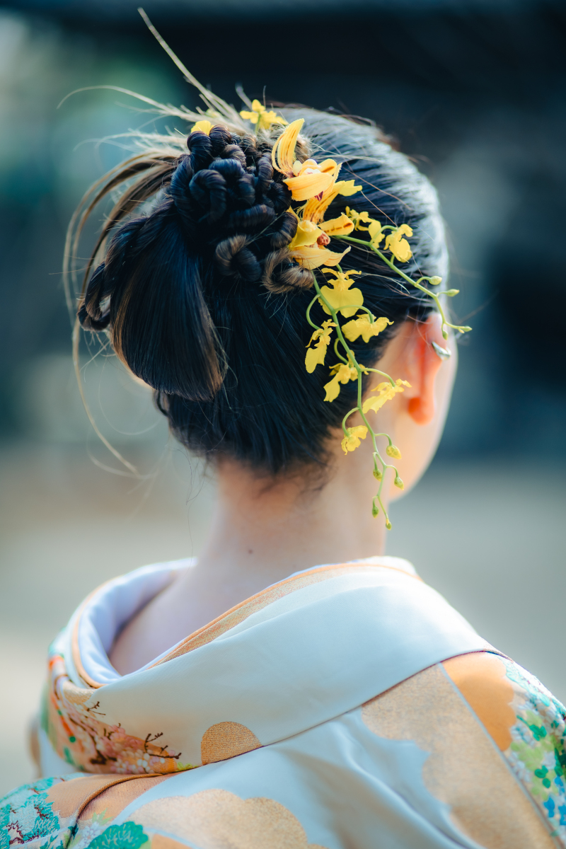 こだわりのヘアセット