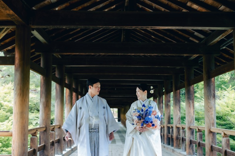 奥行きのある東福寺