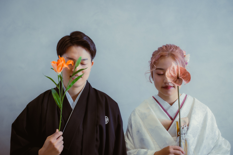 和装でも可愛くトレンドを意識して