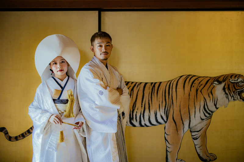 金戒光明寺　虎のふすま絵