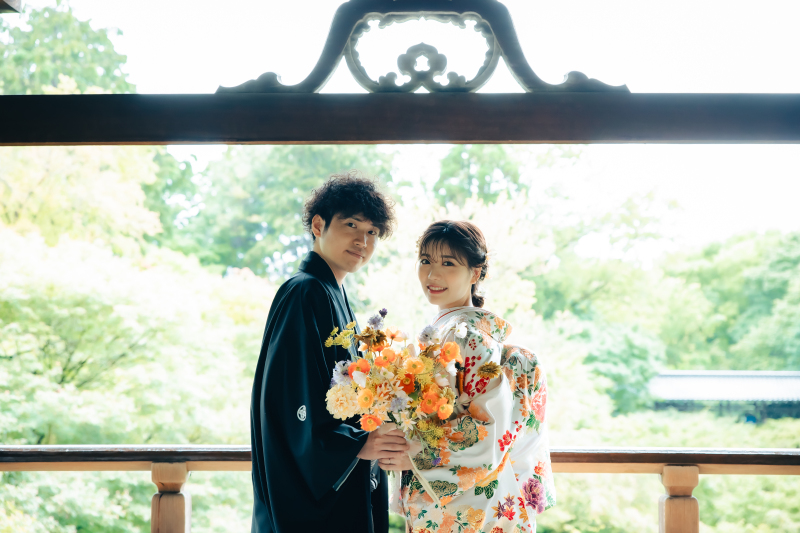 自然の中に溶け込んで