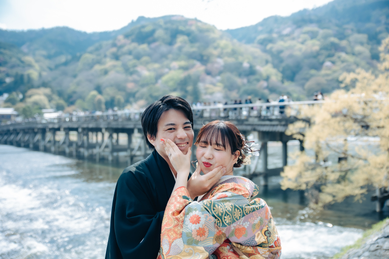 素敵なロケーションで変顔ショット！