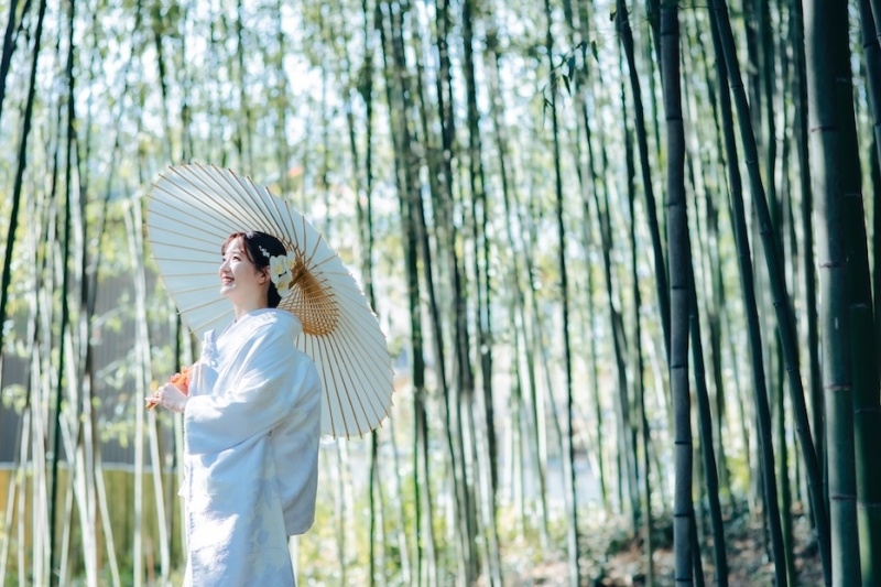 光に溶けるように