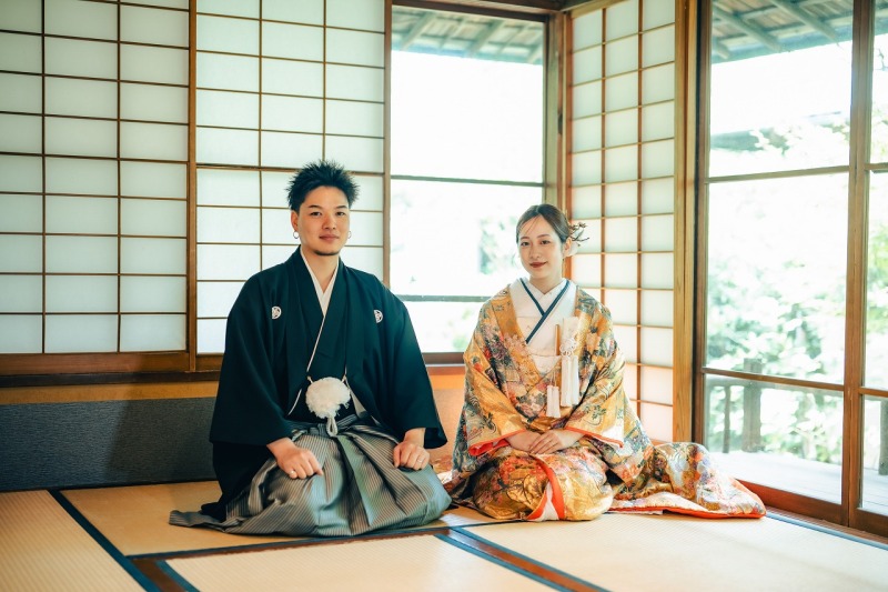 お正座ショット