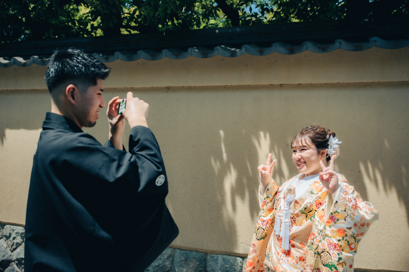 ご新郎様カメラでも！おふたりにしか出せない表情を