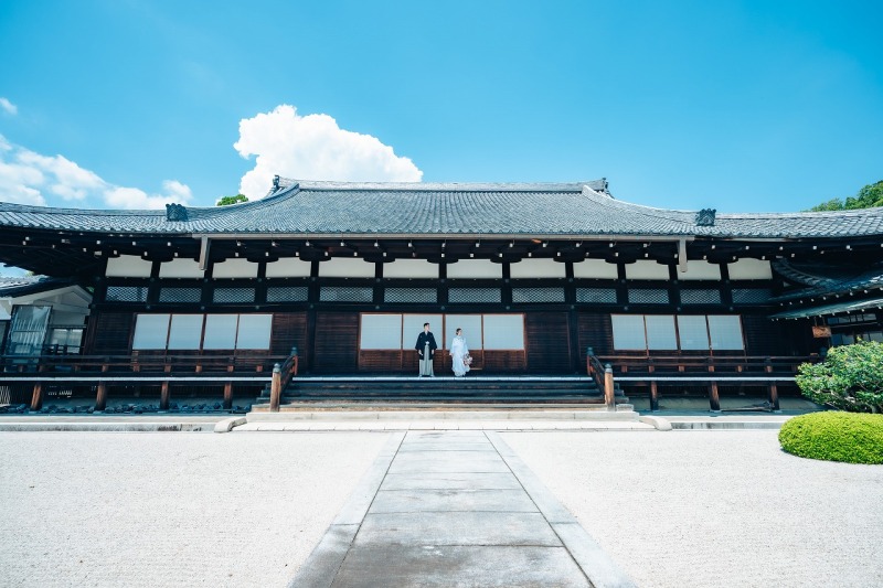 広大な敷地での撮影