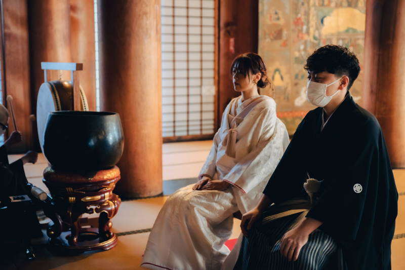 厳かな雰囲気での撮影も◎