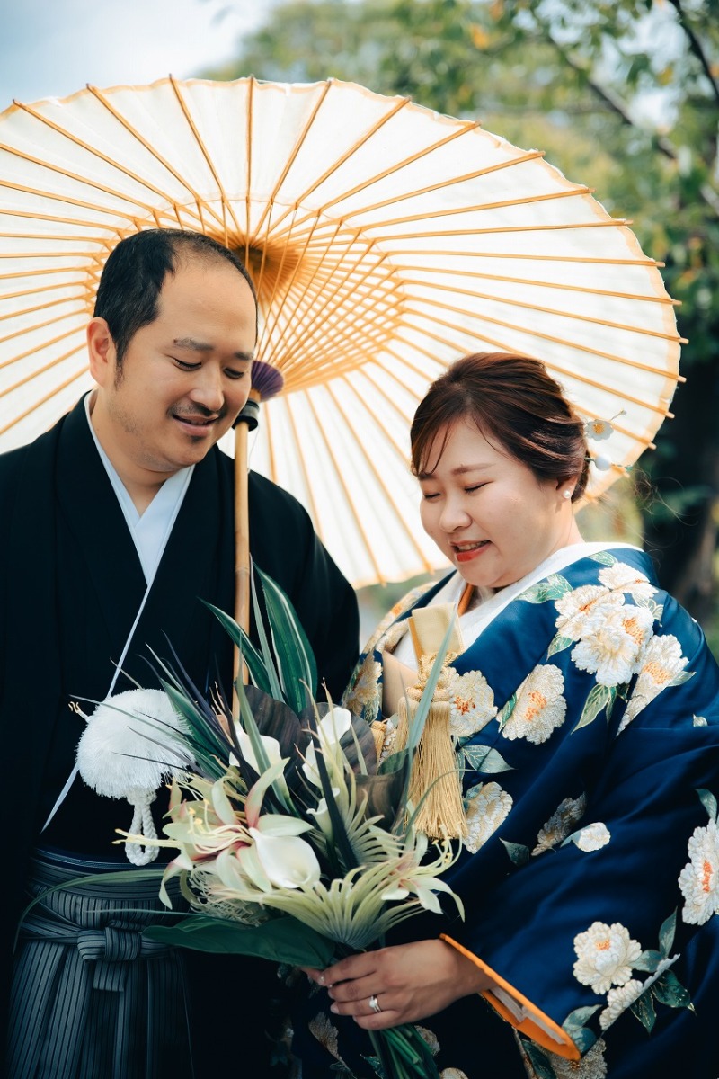 仲睦まじいお二人