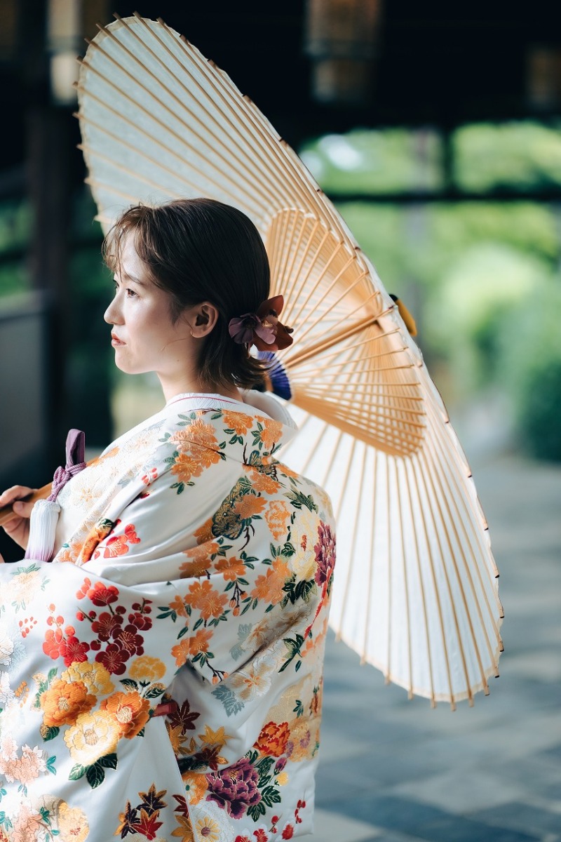 新婦ソロショット