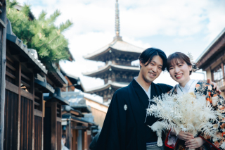 和装ロケーションフォト【東山・毘沙門堂】