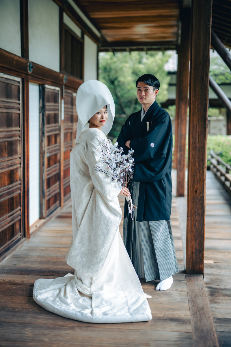 お着物全体を見せて