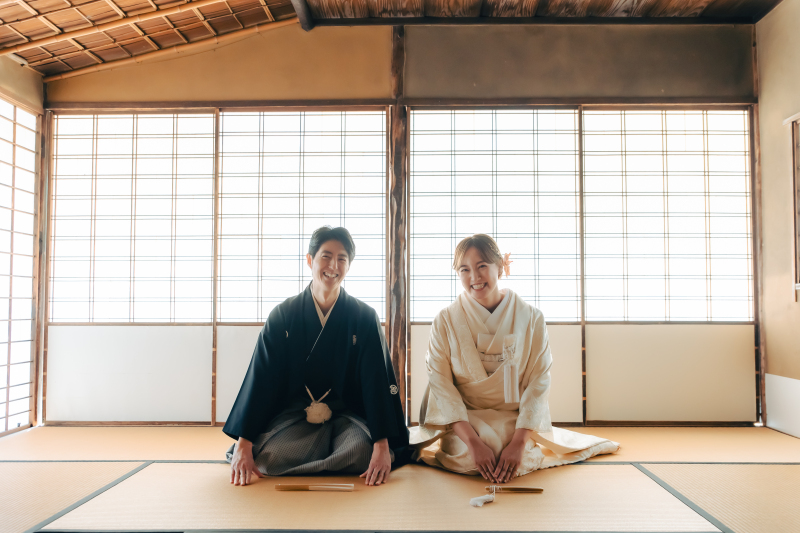 お正座ショット