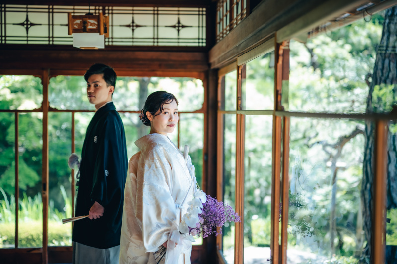 一花写真館|ICHIHANA_庭園で撮影できる