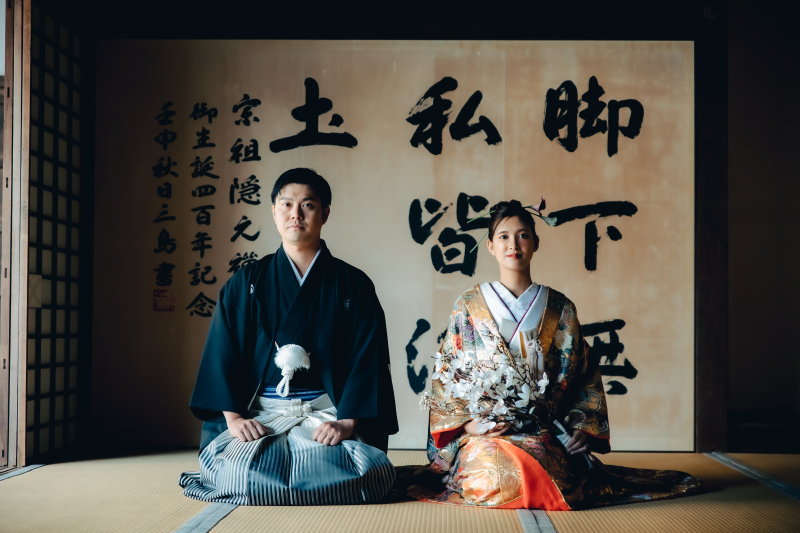 様々な雰囲気の寺院で撮影を