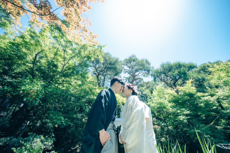 一花写真館|ICHIHANA_庭園で撮影できる