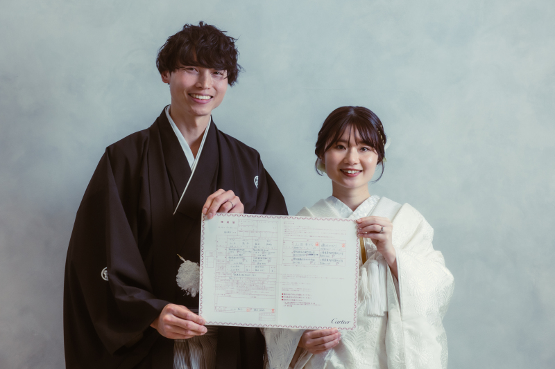 シンプルだからこだわりの衣装も小物も映える