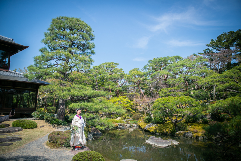 一花写真館|ICHIHANA_庭園で撮影できる