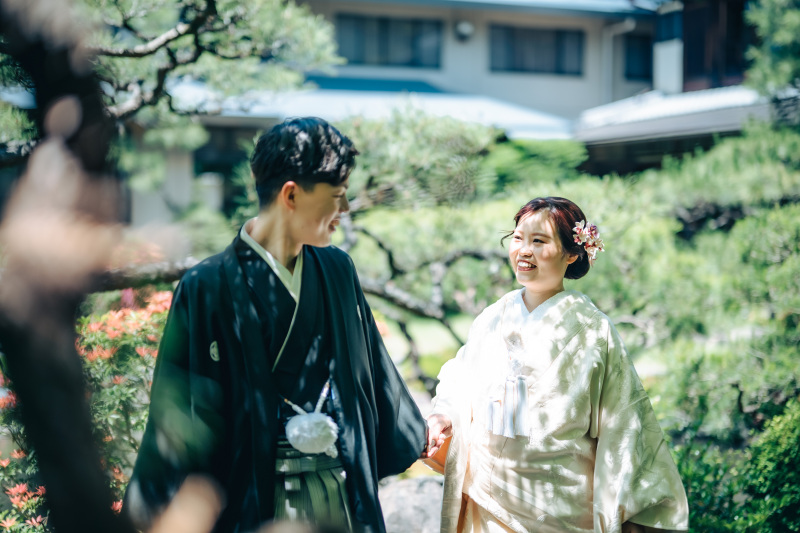 一花写真館|ICHIHANA_庭園で撮影できる