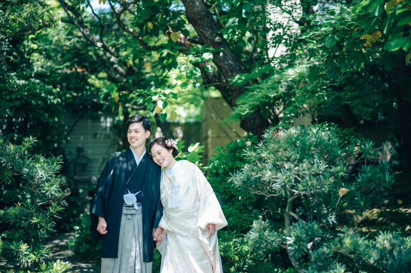 一花写真館|ICHIHANA_庭園で撮影できる