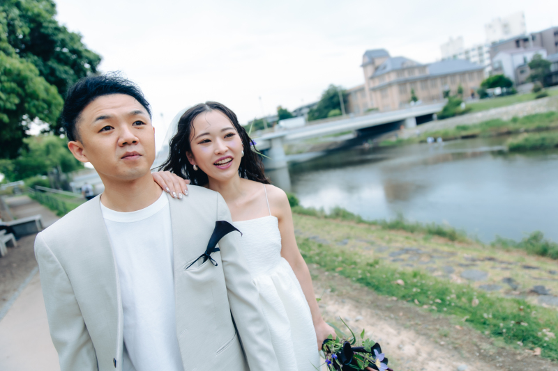 街フォト撮影|もっと自由に貴方らしくいつものデートのようなウェディングフォト|¥88000(税込)お好きな衣装持ち込みプラン