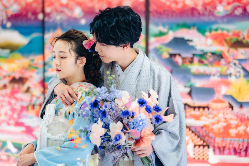★まるごとhappyプラン★【嬉しいが詰まった満足セット】和装1着1カ所ロケ撮影アルバム付き!新郎ヘアセット有も嬉しいプラン