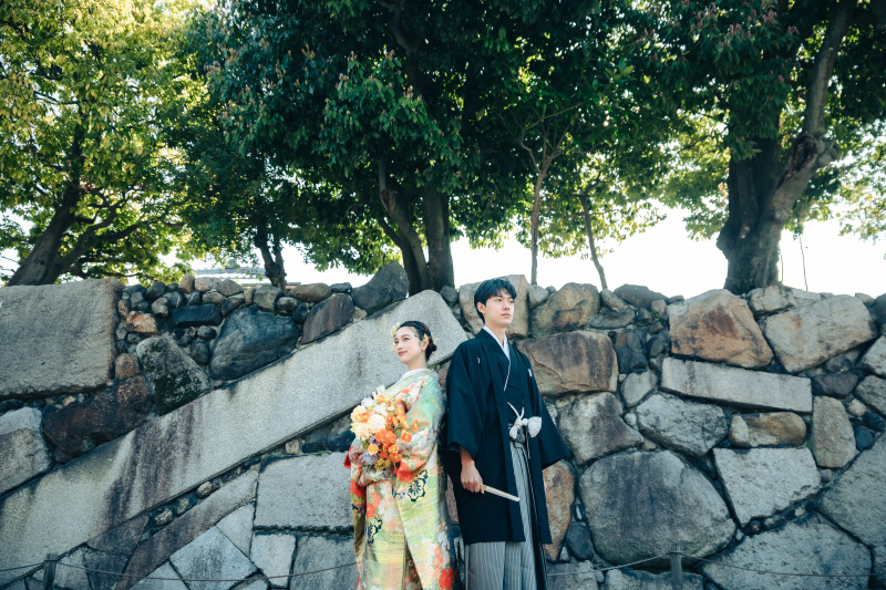 【6月7月8月撮影】結婚式準備安心プラン｜1週間スピード納品付き ｜和装ロケーション前撮りプラン　更にロケ地での移動費無料！