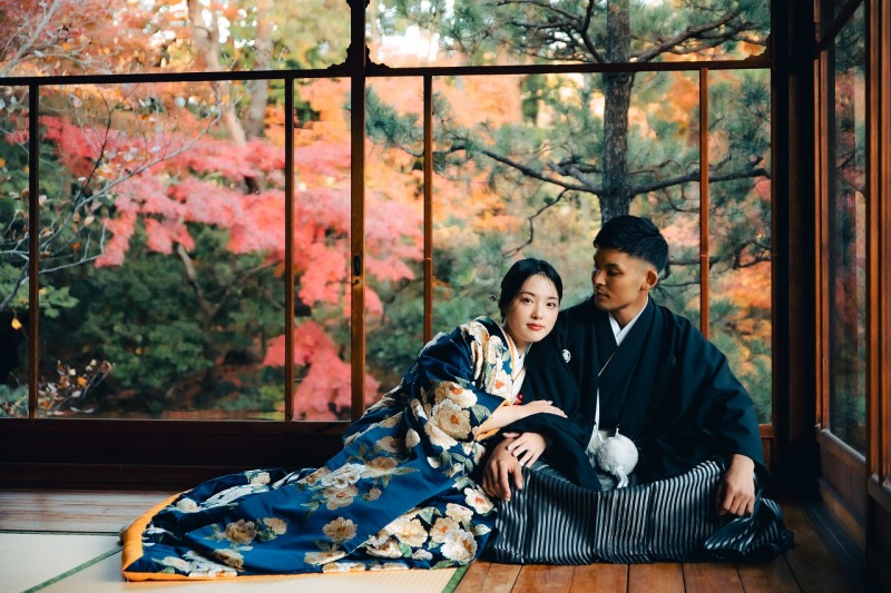お日にち限定★3万OFF特別価格★まだ間に合う!紅葉撮影和装1着ロケーション|なくなり次第終了