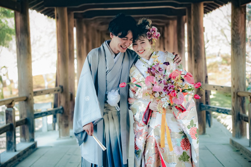 結婚式の準備の方必見!【オープニングムービー付】ロケーションプラン《和装1着ロケ》