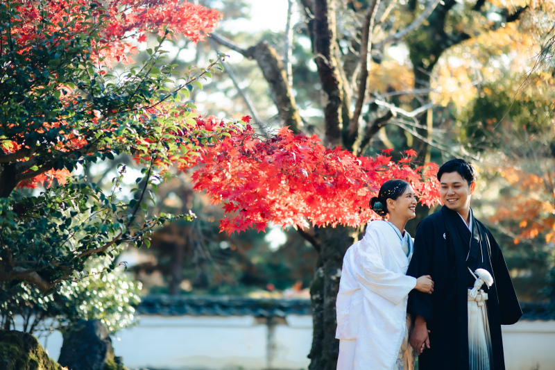 【11月和2】紅葉早割キャンペーン|新作も追加料金なし・2着とも全60着から選べる|京都紅葉名所2カ所で撮影|8月末までお申込み