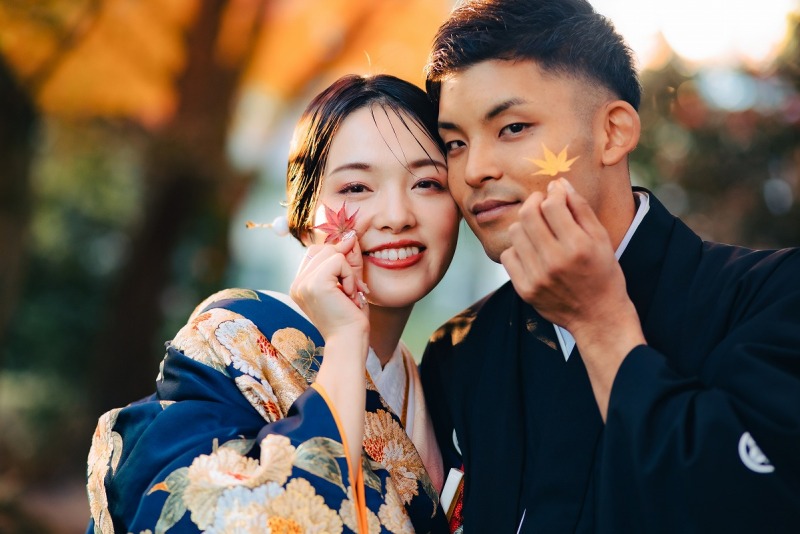 お日にち限定★3万OFF特別価格★まだ間に合う!紅葉撮影和装1着ロケーション|なくなり次第終了