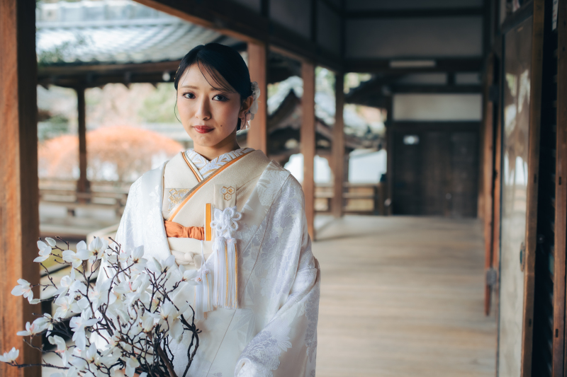☆京都満喫一花SP☆【毘沙門堂】京都有数の桜と紅葉のスポット♪ 和装1着1ヵ所ロケーションプラン