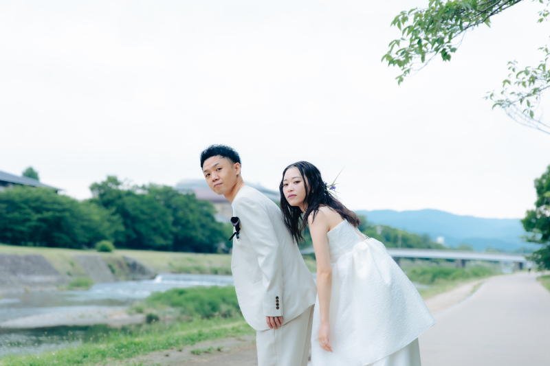 街フォト撮影|もっと自由に貴方らしくいつものデートのようなウェディングフォト|¥88000(税込)お好きな衣装持ち込みプラン