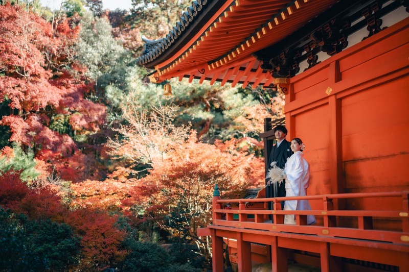 お日にち限定★3万OFF特別価格★まだ間に合う!紅葉撮影和装1着ロケーション|なくなり次第終了