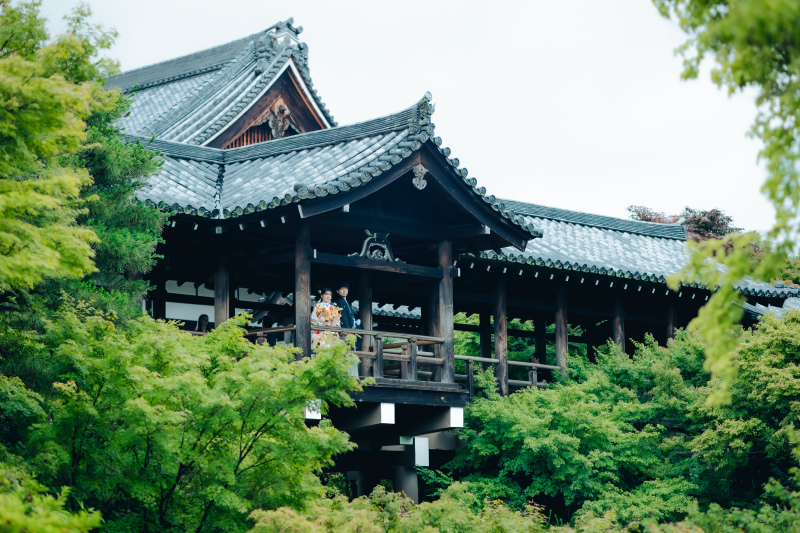☆京都満喫一花SP☆【東福寺】自然美・建築物・お庭、境内のいたる所に見どころ満載♪ 和装1着1ヵ所ロケーションプラン