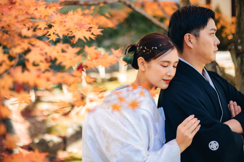 【11月和1】紅葉早割キャぺーン|新作も追加料金なし・全60着から選べる|京都紅葉名所1カ所で撮影|8月末までお申込み限定