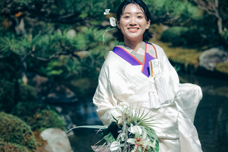 結婚式の準備の方必見!【オープニングムービー付】ロケーションプラン《和装1着ロケ》