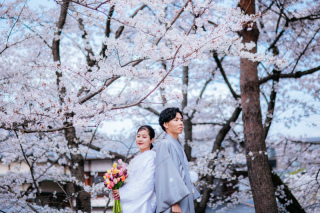 【3月25日～4月10日撮影】桜特割campaign｜和装1着1ヵ所【３月末迄のお申込限定】ブーケ＆ヘッド装花付プラン