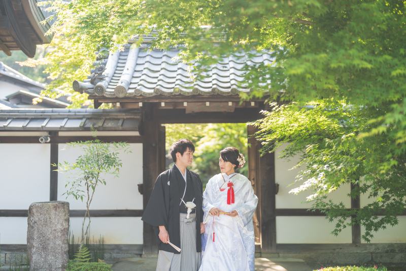 ☆京都満喫一花SP☆【圓光寺】秋の紅葉名所として有名☆見事な庭園は京都らしさそのもの♪ 和装1着1ヵ所ロケーションプラン