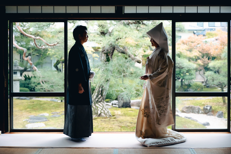 ☆京都満喫一花SP☆【妙顕寺】四季折々の景色を楽しむ☆茶室の円窓が有名♪ 和装1着1ヵ所ロケーションプラン