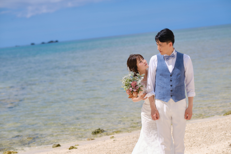 バックからの新婦様が可愛い――＞＜