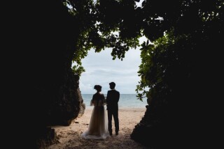 ilare wedding_ドローンフォト☆ビーチ＆グリーン